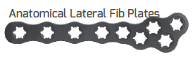 PolyLock Lateral Anatomical Fibula Plate