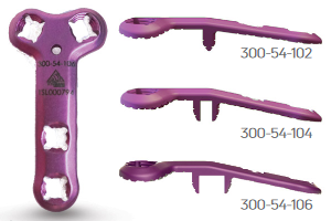 Pre-Bent Wedge VL Gridlock Plate