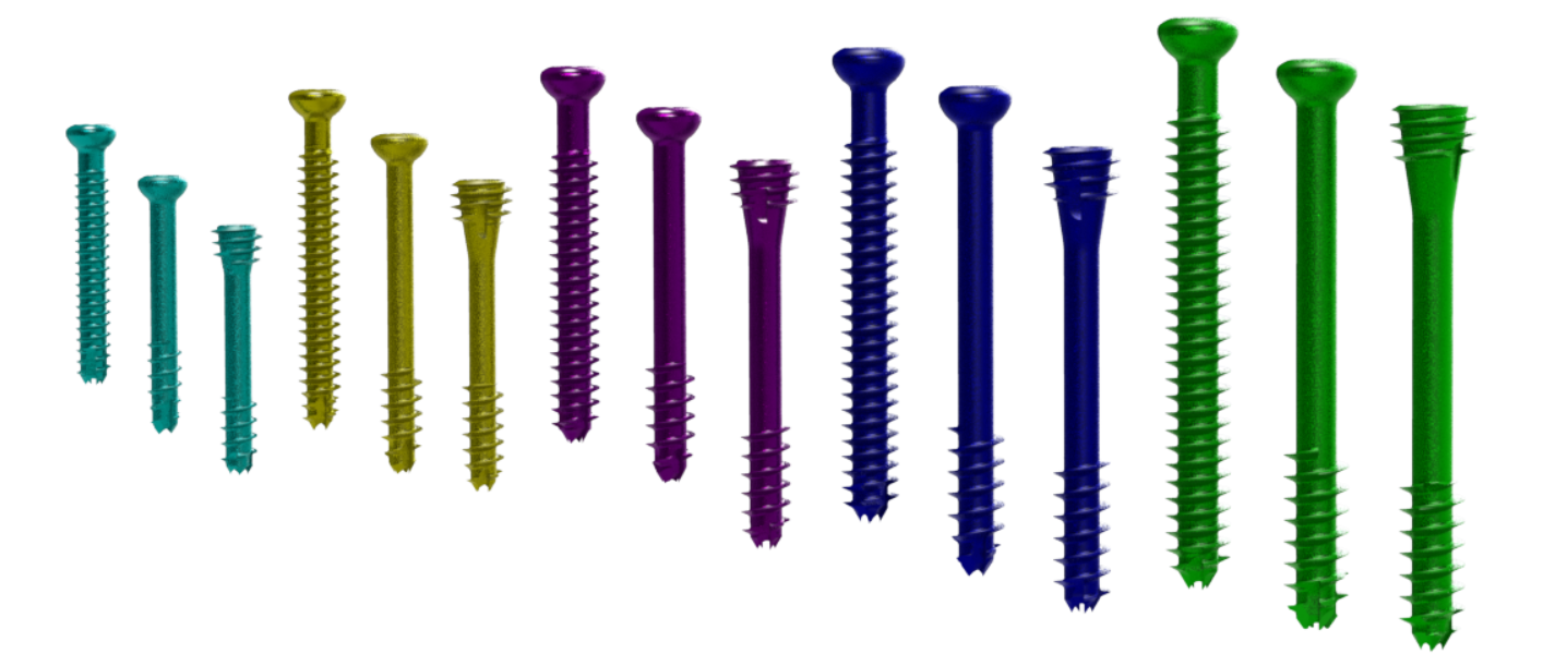 Monster Screw System Mini Headed Cannulated