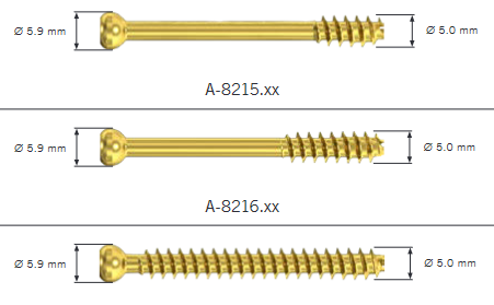 Aptus Headed Cannulated Compression Screw