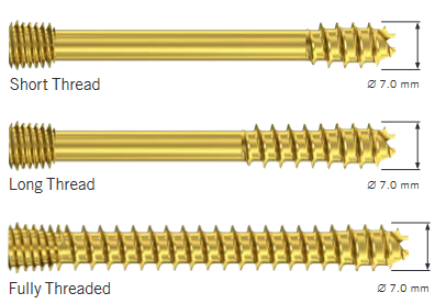 Aptus Headless Cannulated Compression Screw