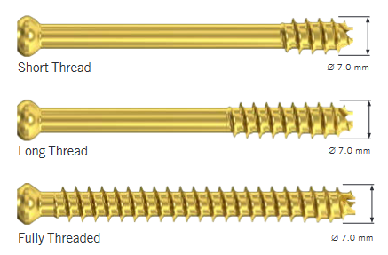 Aptus Headed Cannulated Compression Screw